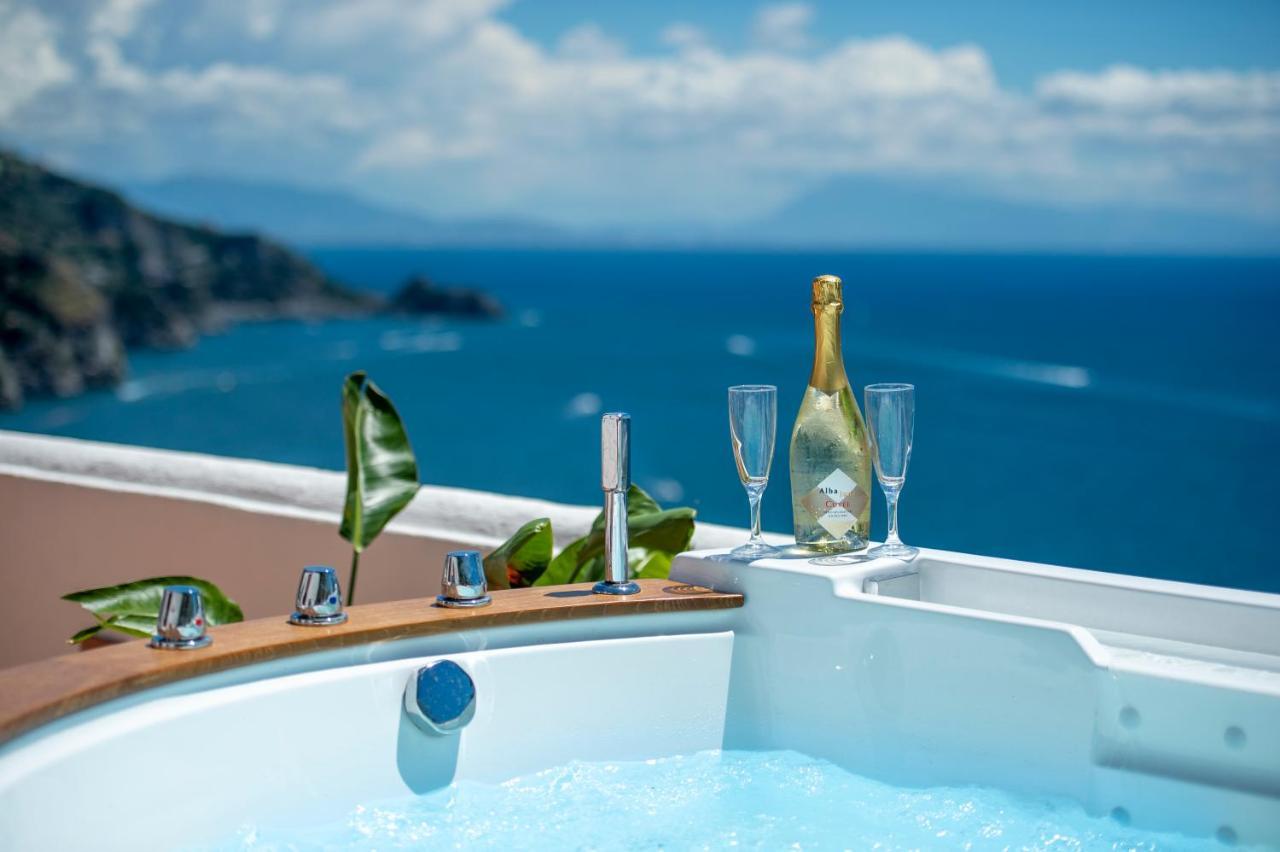 Casa Albatros Villa Praiano Eksteriør bilde